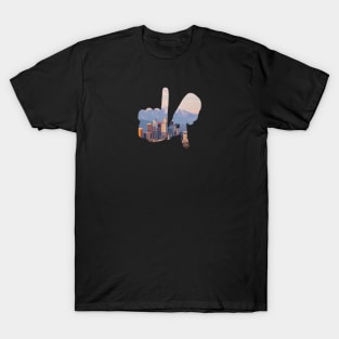 Medium LA Hands, Skyline T-Shirt